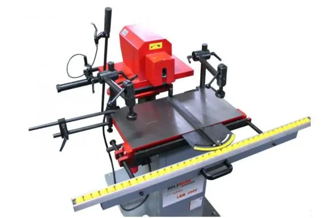 Сверлильно-пазовальный станок Holzmann LBM 250C 3