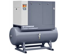 Комплект CORMAK THEOR 20 INVERTER Compact (гвинтовий компресор THEOR20, осушувач повітря N20S, бак 500л)