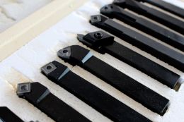 Резцы токарные, КОМПЛЕКТ из 9 шт. 12 мм Holzmann 9TLG12