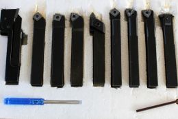 Резцы токарные, КОМПЛЕКТ из 9 шт. 12 мм Holzmann 9TLG12 Резцы токарные, КОМПЛЕКТ из 9 шт. 12 мм Holzmann 9TLG12