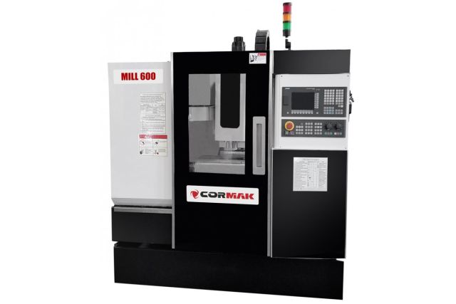 4-осьвий оброблювальний центр з ЧПК Cormak MILL 600