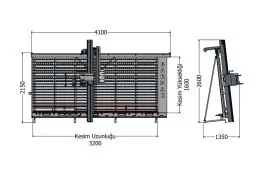Вертикальний автоматичний форматно-розкрійний верстат Barmak BM-M4000 3