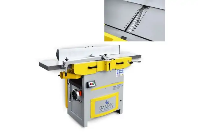 Фуговально-рейсмусовий верстат BAMATO BHM-310PRO зі спіральним ножовим валом 3