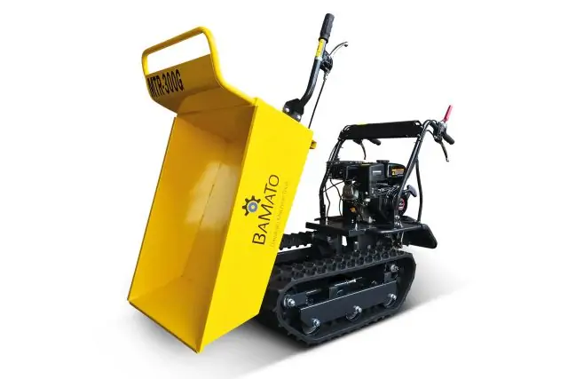 Думпер гусеничний, міні самоскид Bamato MTR-300G 1