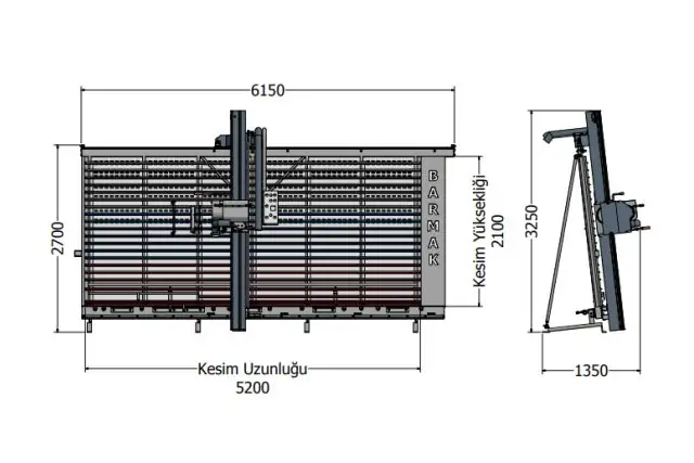 Вертикальный автоматический форматно-раскроечный станок Barmak BM-C6000 2