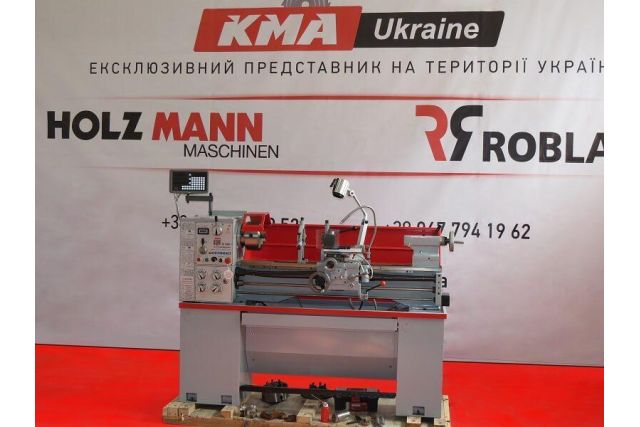 Токарний верстат по металу з охолодженням Holzmann ED 1000FDIG