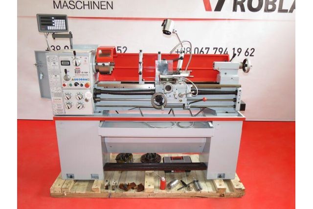 Токарный станок по металлу с охлаждением Holzmann ED 1000FDIG