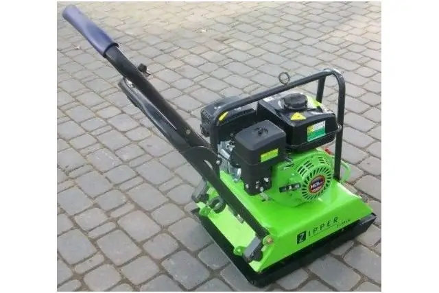 Прямоходная бензиновая виброплита Zipper ZI-RPE90 8