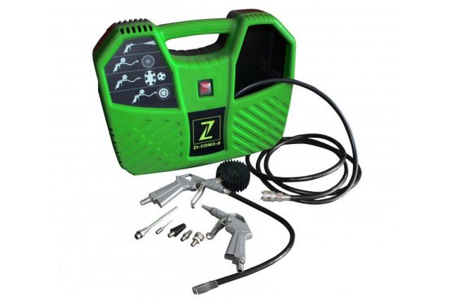 Компрессор безмасляный Zipper ZI-COM2-8