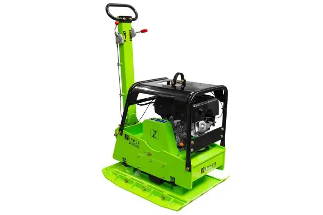 Бензиновая реверсивная виброплита Zipper ZI-RPE330G 1