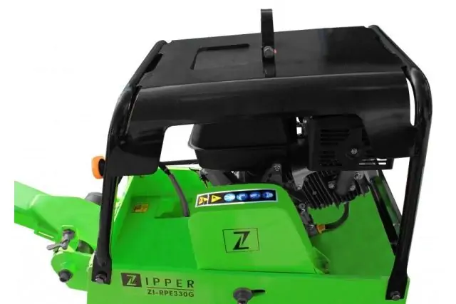 Бензиновая реверсивная виброплита Zipper ZI-RPE330G 4