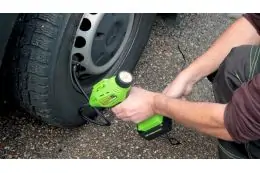 Акумуляторний насос-компрессор Zipper ZI-LPE20-AKKU 2