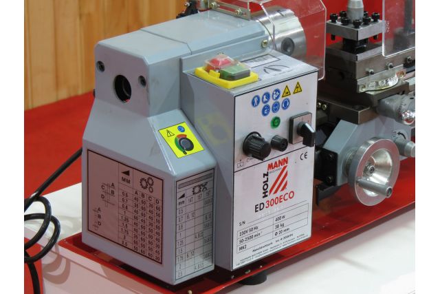Токарный станок по металлу Holzmann ED 300ECO