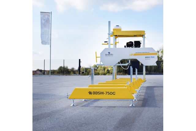 Ленточная пилорама BAMATO BBSW-750G (бензиновая)