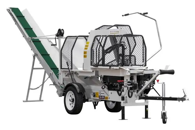 Полуавтоматическая машина для резки и раскола дров Lumag SSA 500G 1