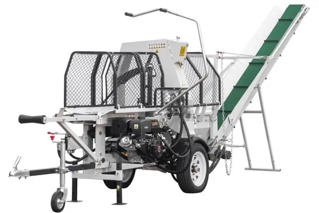 Полуавтоматическая машина для резки и раскола дров Lumag SSA 500G 2