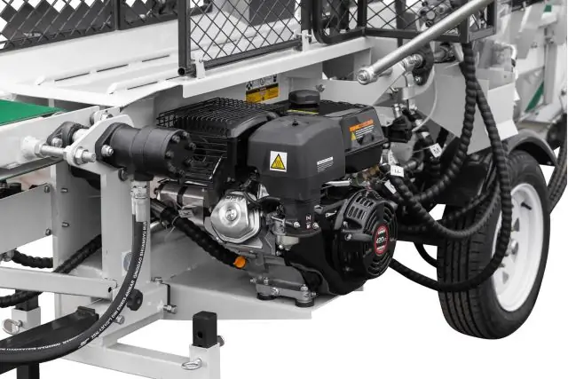 Полуавтоматическая машина для резки и раскола дров Lumag SSA 500G 3