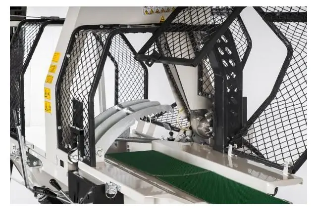 Полуавтоматическая машина для резки и раскола дров Lumag SSA500ZH-PRO гидравлический 6