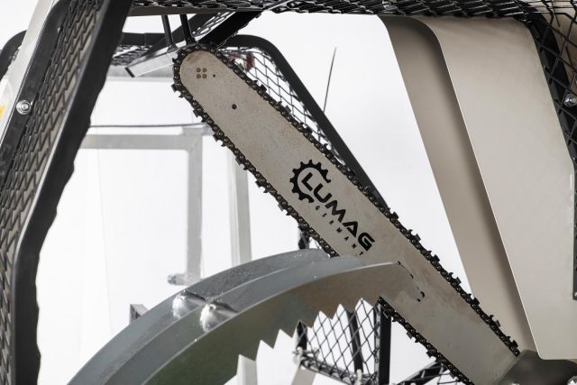 Полуавтоматическая машина для резки и раскола...