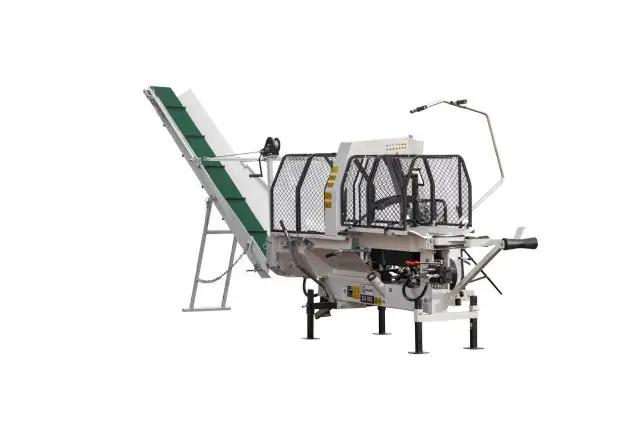 Полуавтоматическая машина для реза и раскола дров Lumag SSA500Z 2