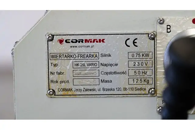 Фрезерный станок CORMAK HK-25L Vario 10