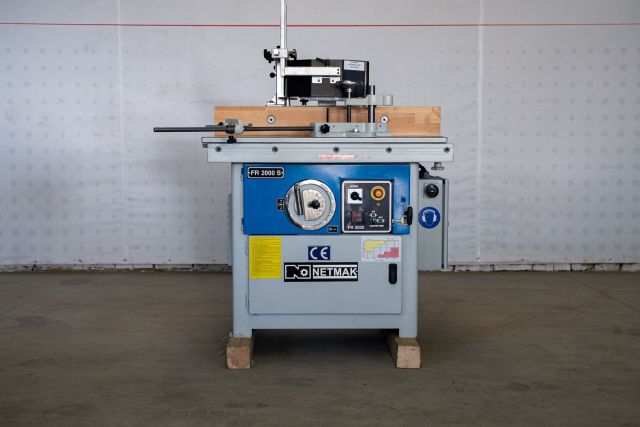 Фрезерный станок с кареткой NETMAK FR 2000 S