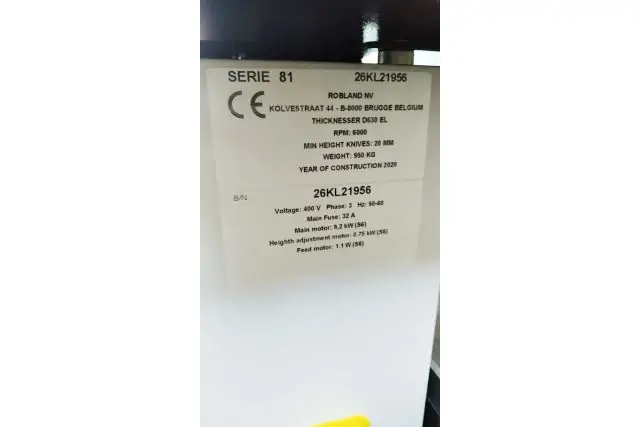 Рейсмусовый станок Robland D 630 15