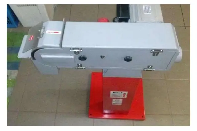 Ленточная шлифовальная машина по металлу Holzmann MSM100NEO_400V 5