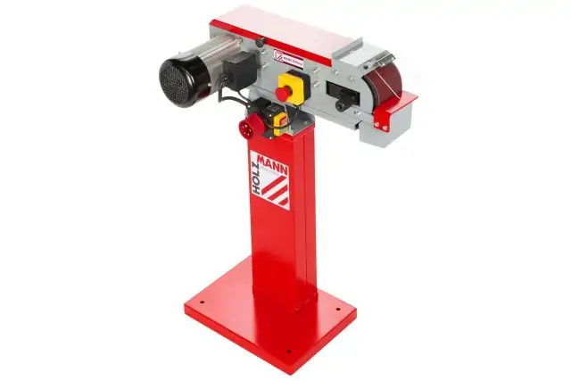 Ленточная шлифовальная машина по металлу Holzmann MSM 100L 1