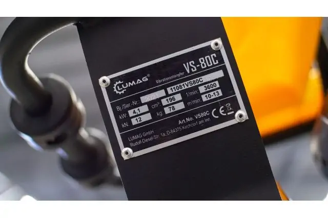 Вибронога Lumag VS80C 23