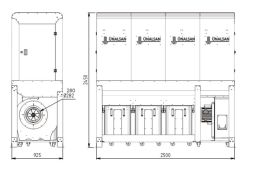 Аспірація Unalsan UNS 284 HTK 5000 м³/год