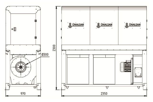 Аспіраційна установка Unalsan UNS 283 KT 6500...