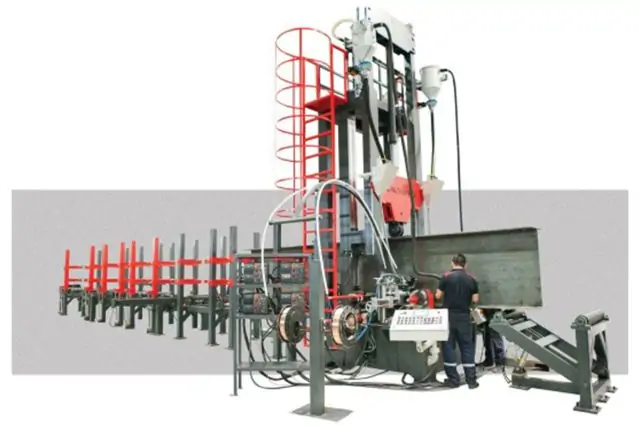 Лінія зварювання двотаврової балки 12м Akyapak HBW 2000x1000 2