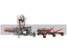 Лінія зварювання двотаврової балки 12м Akyapak HBW 2000x1000