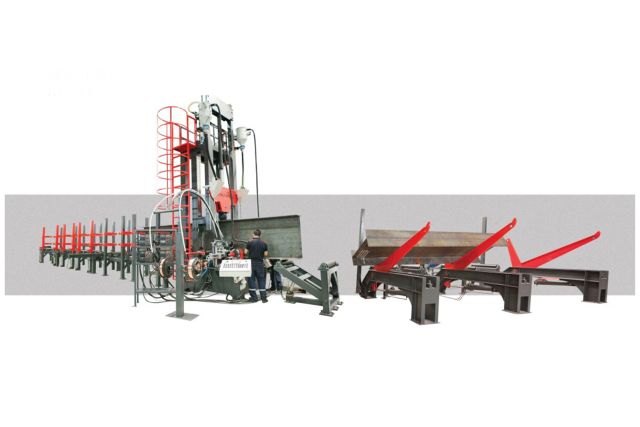 Линия сварки двутавровой балки 12м Akyapak HBW...