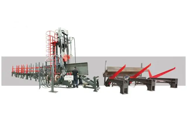 Линия сварки двутавровой балки 12м Akyapak HBW 2000x1000 1