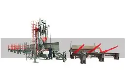 Линия сварки двутавровой балки 12м Akyapak HBW 2000x1000 1