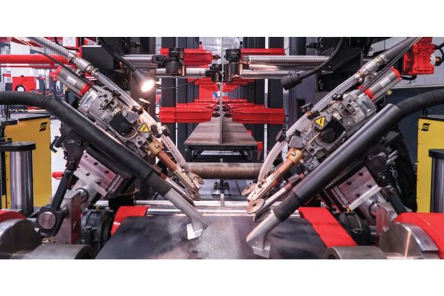 Линия сварки двутавровой балки 12м Akyapak HBW...