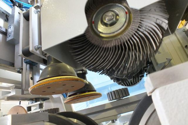 Автоматичний шліфувальний верстат для профілів...