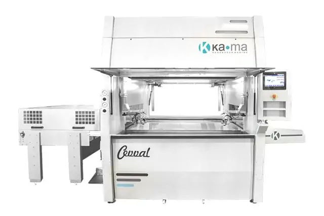 Автоматическая двухсторонняя покрасочная камера KA-MA CEVVAL 1