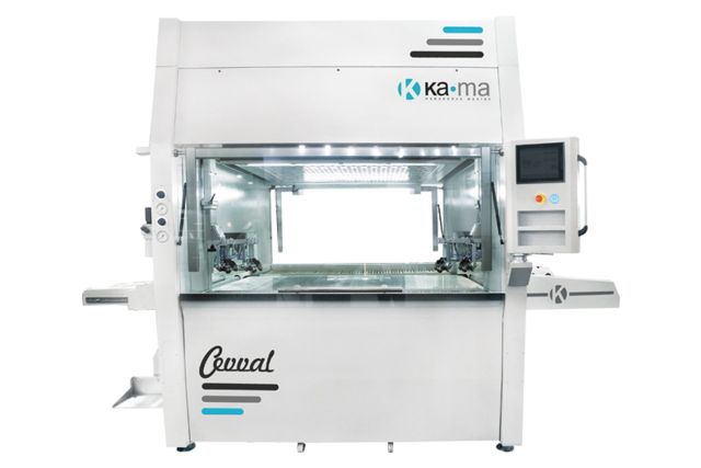 Автоматична двостороння фарбувальна камера...