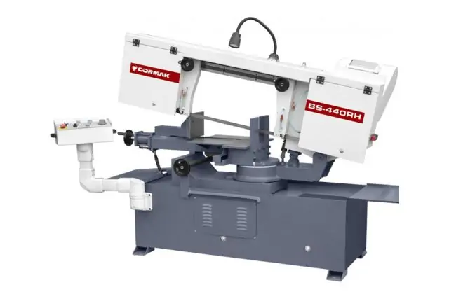 Стрічкова пила по металу CORMAK BS-440RH 4