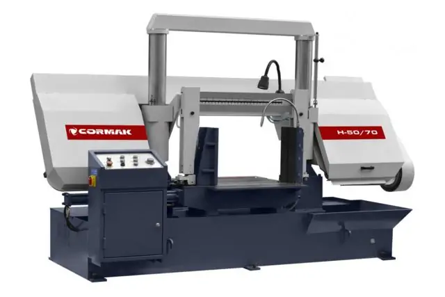 Полуавтоматическая ленточная пила CORMAK H-50/70 1
