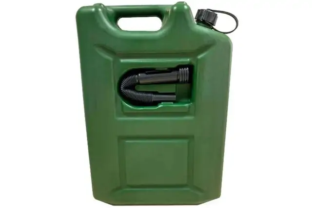 Канистра для бензина пластиковая с лейкой 20 л. 3