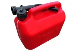 Канистра для бензина пластиковая CarLife 10 л. 4