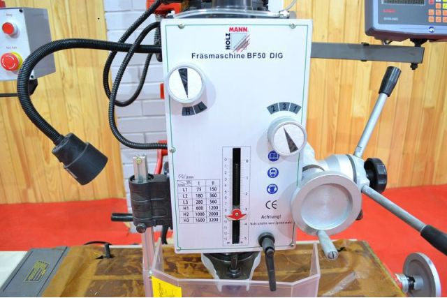 Фрезерный станок Holzmann BF50DIG_400V