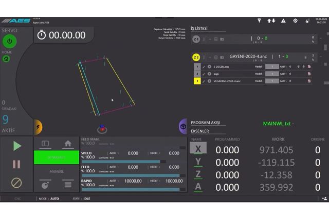 Фрезерный станок с ЧПУ AES RAPTOR ULTRA 1632