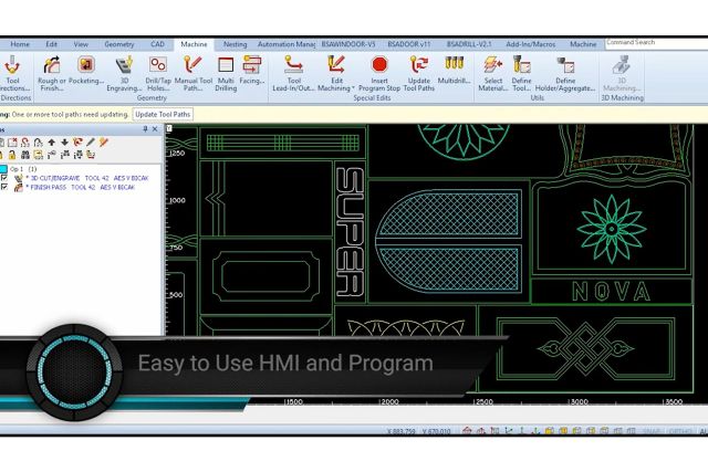 Фрезерний верстат з ЧПУ AES SUPER NOVA 1325