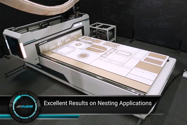Фрезерний верстат з ЧПУ AES SUPER NOVA 2132