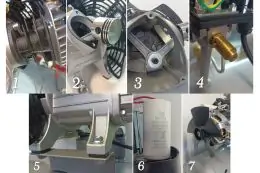 Компрессор масляный двухцилиндровый TAGRED TA360E 13